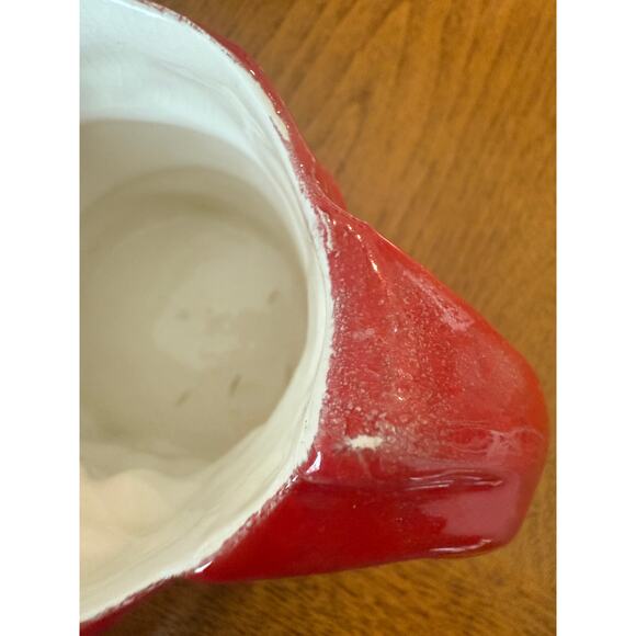 Vintage hand painted Santa Claus mugs - 70s - Christmas - unique - 8 oz - Picture 6 of 16